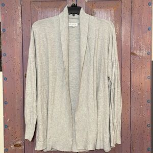 Plus size grey pure energy cardigan